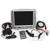 20cm TFT TV 640x480 mit Fernbedienung